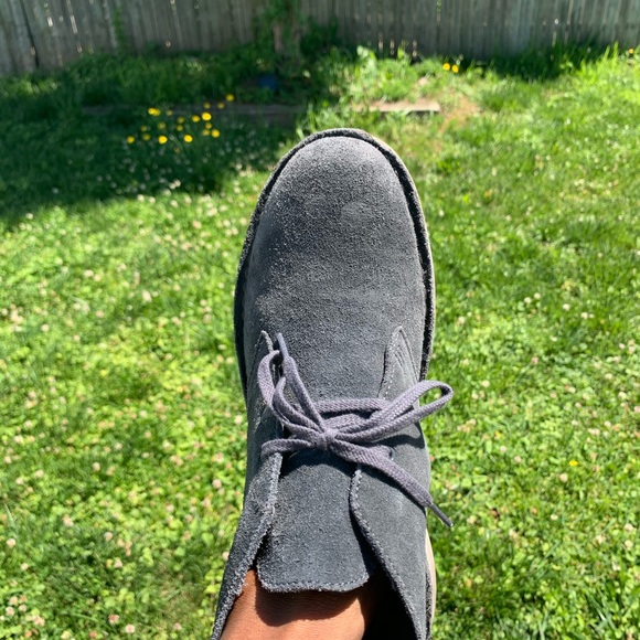 Clarks Classic Suede Desert Boot Sz 9M - Picture 3 of 7